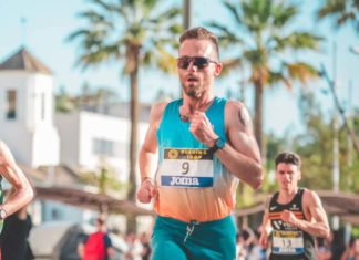 El huelmense Sebastián Martos plata en los 3.000