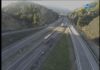 Autovía cortada en la A-44 por el accidente de un camión