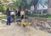 El Centro Especial de Empleo pone en marcha la renovación de la plaza de La Libertad para “embellecerla”