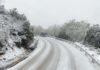 Nieves en la provincia de Jaén