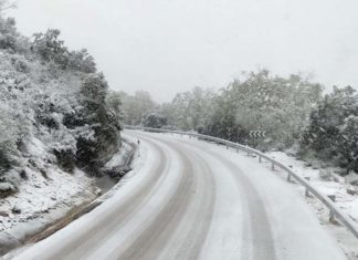 Nieves en la provincia de Jaén