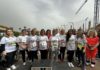 Elena González destaca la implicación de todos los participantes en la Carrera Popular por la Salud