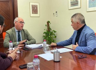 Jesús Estrella reitera el compromiso de la Junta con los proyectos estratégicos de Martos