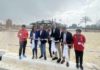 Inauguración del campo de fútbol playa