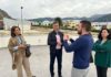 El diputado de Infraestructuras Municipales realiza una visita técnica a las obras del parque de bomberos de Bedmar
