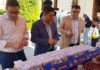 La lonja del Palacio Provincial acoge la 12ª Muestra de la Cereza para promocionar las bondades de este producto
