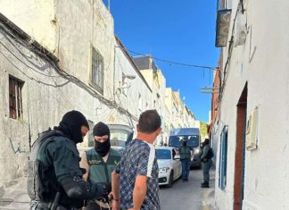 La Guardia Civil detiene a 9 personas relacionadas con un tiroteo en la localidad de Martos