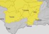 Alerta amarilla para buena parte de Andalucía