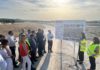 Visita técnica al ministro de Transporte a las obras del enlace de la A-32 con la Autovía del Olivar
