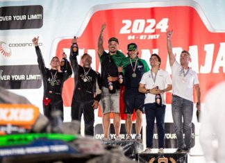 Fidel Castillo y Fausto Mota arrasan en la Baja Italia y logran subir a lo más alto del podio