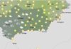 Temperaturas en descenso para la provincia de Jaén