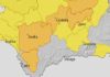 Activado para hoy el aviso naranja por calor en comarcas de Jaén, Huelva, Córdoba, Sevilla y Cádiz