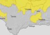 AEMET mantiene activo el aviso amarillo por temperaturas máximas de hasta 39