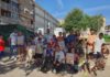 Recogida de excrementos de animales organizada por la asociación ‘Jaén Acoge’