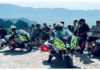 La Guardia Civil de la Vuelta Ciclista a España 2024 auxilia a dos personas con problemas médicos en la meta en Cazorla