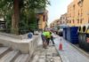 Obras en la calle Puerta del Sol