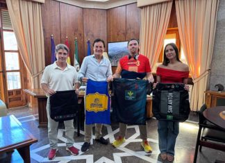 Recepción del alcalde a Óscar Molina