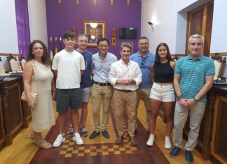 Recepción a los campeones de fútbol sala
