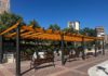 El Ayuntamiento restaura la pérgola de madera ubicada en la Plaza de los Perfumes