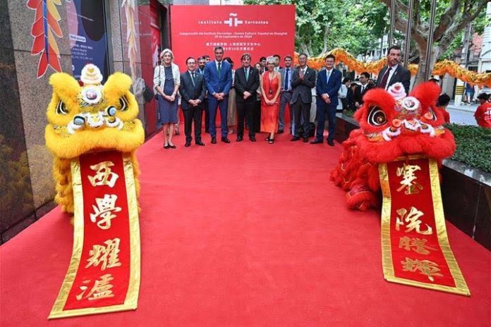Pedro Sánchez en china