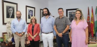 Recepción al pregonero de las fiestas de san Miguel de Úbeda