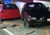 Una conductora drogada provoca un accidente con varios vehículos y se da a la fuga