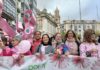 Jaén llenó sus calles de rosa en apoyo a las afectadas de cáncer de mama