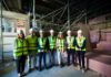 Visita a las obras del conservatorio de Jaén