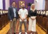 Recibimiento al pregonero Feria de San Lucas 2024