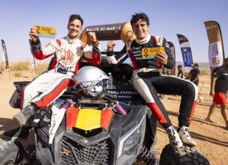 Fidel Castillo finaliza el Rally du Maroc en sexta posición, siendo el mejor piloto español de su categoría
