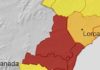 Alerta roja para la zona de Almería