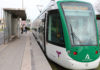 El tranvía de Jaén sale en pruebas para verificar la correcta puesta a punto de los trenes