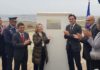 Colocación de la primera piedra del campus principal del CETEDEX
