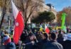 Protesta de agricultores en Madrid