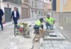 Obras en calle Cazorla