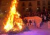 Encendido lumbre institucional San Antón 2025