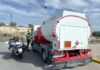 La Guardia Civil inmoviliza un camión cisterna de mercancías peligrosas por carecer su conductor del permiso de conducción correspondiente