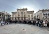 Concentración en la Plaza de Santa María en apoyo a la última víctima de violencia machista