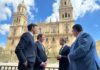 Recepción oficial al presidente de la CEOE en el Ayuntamiento