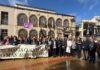 Concentración en Martos de repulsa del asesinato machista de la localidad