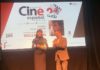 La actriz linarense Natalia de Molina recibe el premio Miguel Picazo