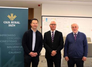 Acuerdo entre Andaltec, Centro Tecnológico y Caja Rural de Jaén para poner en marcha su nueva web corporativa