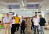 Encuentro con estudiantes norteamericanos en Mercado de Peñameféci
