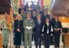 Recepción a La Legión en Ayuntamiento previa a desfile de la Buena Muerte