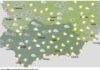 Cielos nubosos de nubes bajas, con probables precipitaciones débiles dispersas durante la madrugada
