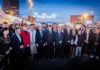 El presidente de la Diputación participa en la inauguración del alumbrado de la Feria de Abril de Catalunya