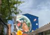 La Diputación suma un nuevo grafiti a su proyecto Street Art Plus con la inauguración del mural de Jimena