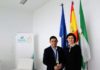 Reunión con la secretaria de Estado de Cooperación Internacional y representantes de la ONU y Marruecos