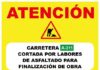 Corte temporal al tráfico en la A-311 para la finalización de las obras de mejora de la seguridad vial