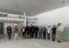 Visita a las obras del mercado de Baeza cuya ejecución promueve la Diputación con fondos Next Generation EU
